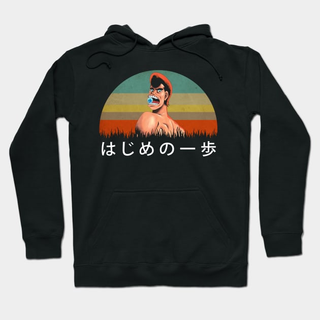 Graphic Vintage Sports Gifts Idea Hoodie by Skeleton. listening to music